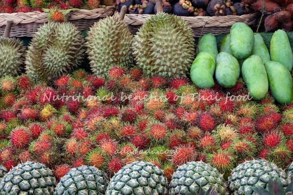 Nutritional benefits of Thai food