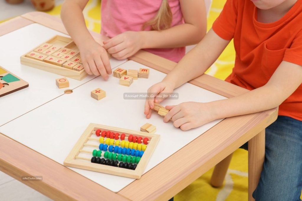 Receipt Math Games for Kids (1) Receipt Math Games for Kids 1